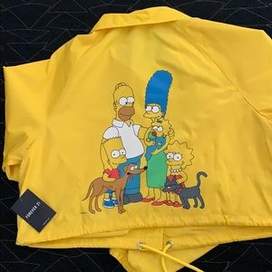 Cropped Windbreaker The Simpsons